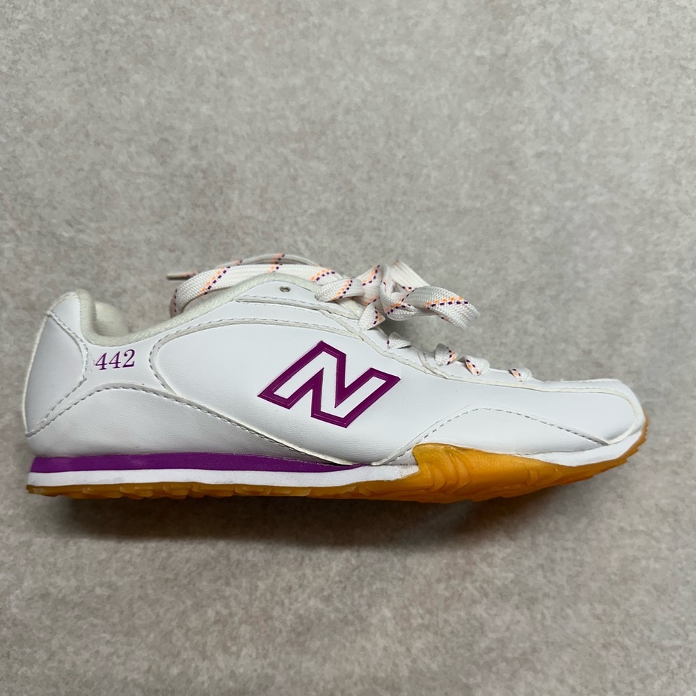 New Balance White and purple Women’s 442
